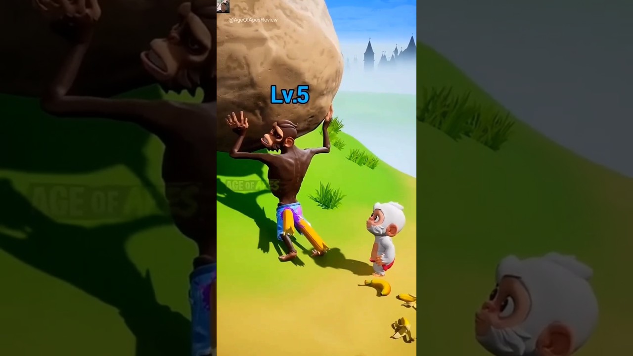 Age of Apes ads review new level: Lead your monkeys 