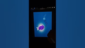 Fish animation procreate art
