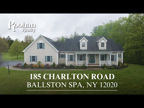 185 Charlton Road, Ballston Spa, NY home video tour