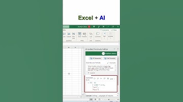 AI in Excel is INSANE! 🤯 (Install in 60 Seconds) save time #ExcelTutorial#excel#exceltips #microsoft