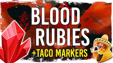Guild Wars 2 - Bloodstone Fen - Blood Rubies Farming Route with TacO Markers