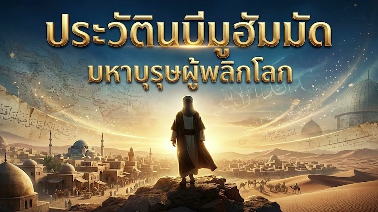 ประวัติ "นบีมูฮัมมัด" เจาะลึกชีวิตมหาบุรุษผู้พลิกโฉมประวัติศาสตร์โลก!