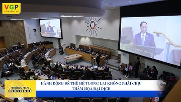 Thủ tướng dự Hội nghị cấp cao của Liên Hợp Quốc về sẵn sàng ứng phó và phòng chống đại dịch