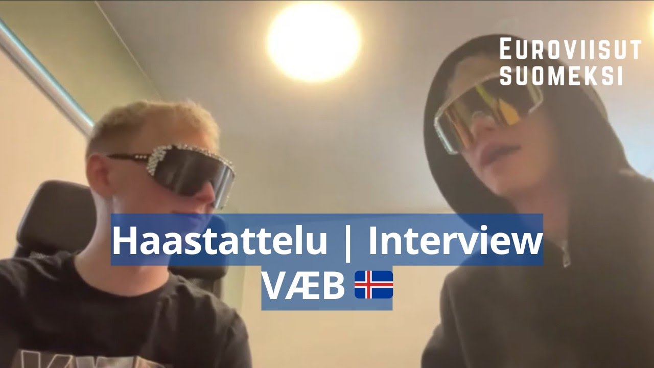 Iceland's Eurovision representatives 2025 VÆB 🇮🇸 | INTERVIEW