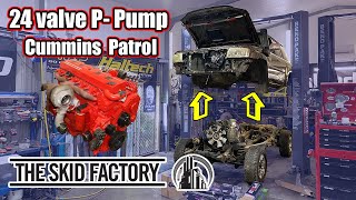 Al's Got A New Project Car! [Cummins Patrol EP1]  Body Removal and Game Plan
