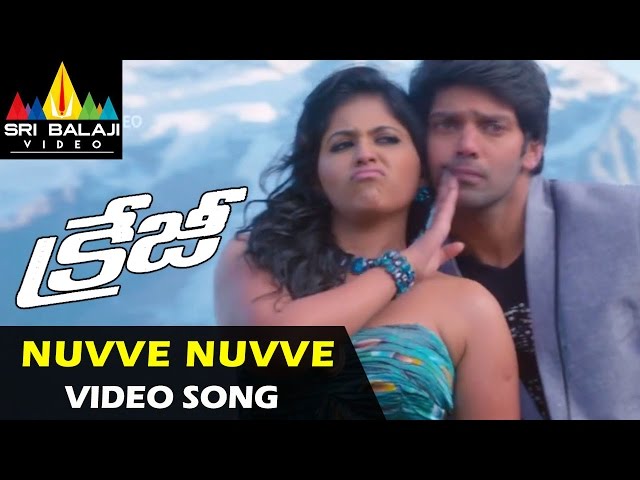 Crazy Video Songs | Nuvve Nuvve Video Song | Aarya, Hansika, Anjali | Sri Balaji Video class=