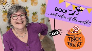 BOO! And fabric writing tips!