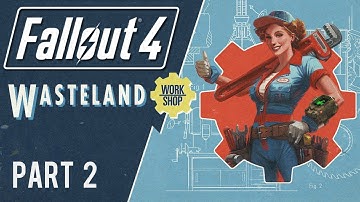 Fallout 4: Wasteland Workshop - Part 2 - Concrete, Traps and Trophies