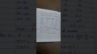 check yourself answerS1-  statistics - mean by direct method - Answer