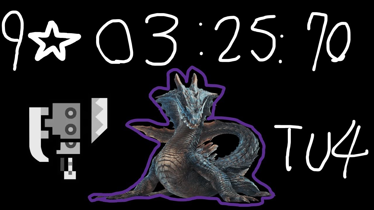 TU4_9★ 역전 라기아크루스 슬래시액스 03:25:70, TU4_9★ Tempered Lagiacrus Switch Axe 03:25:70