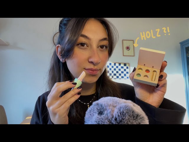 ASMR | Ich schminke dich mit HOLZ Make-up 🤍 (personal attention) 