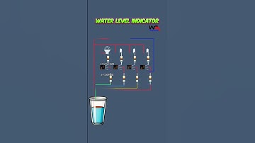 Water Level Indicator Circuit Diy Electronics Project #waterlevelindicator #diyelectronics