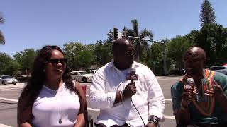 Charles & Cassandra Filer, Dunbar Community Cafe, on Lee Pitts Live on FOX 4 at Dunbar Easter Parade