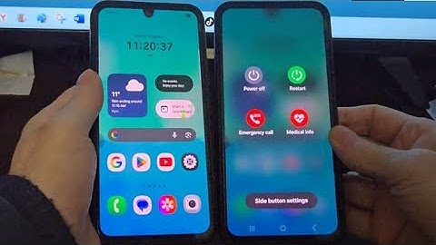 How to restart Samsung M07 mobile | How to switch off Samsung M07