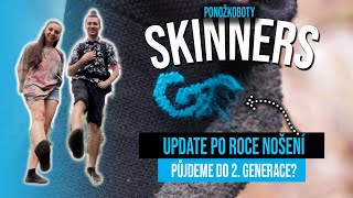 Ponožkoboty SKINNERS v Ráji - ROČNÍ UPDATE/ prochodila se podrážka? jaké jsou nevýhody? #soctesty