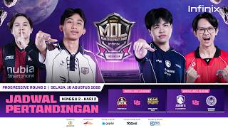🔴LIVE | INFINIX MDL ID S14 | Regular Season - Progressive Round 2 | Hari 2
