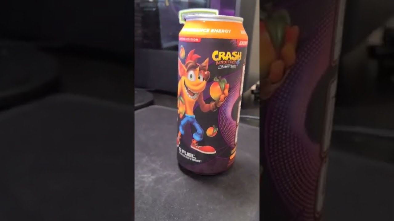 Wumpa Fruit GFuel Can Review! 