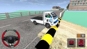 Bus Simulator Indonesia Speed Breaker Map Mod -  MBU Mini Truck Mod For Bussid - Android Gameplay 