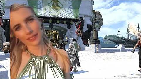 Me shamelessly showing off my glam in Limsa Lominsa | FFXIV