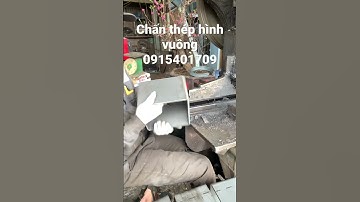 Cách chấn thép hình vuông đầu cọc bê tông #maydotdap  #shorts