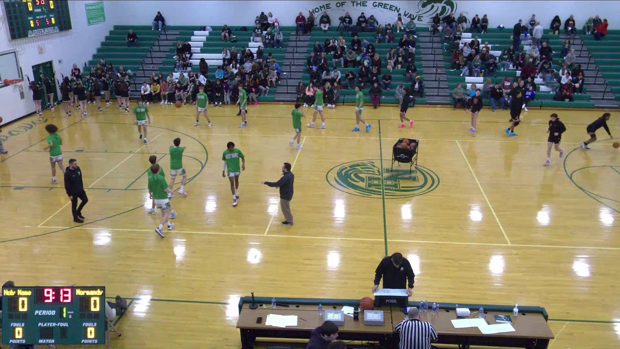 Holy Name High vs Normandy High School Boys' JuniorVarsity Basketball