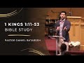 1 kings 1 part 2 bible study nathan and bathshebasolomon anointed king  pastor daniel batarseh