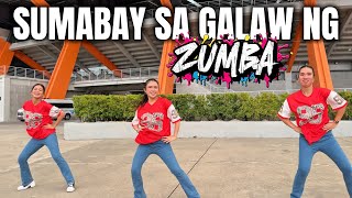 SUMABAY SA GALAW NG ZUMBA | DjJomz Cajurao remix | Dance workout ft. Danza Carol Angels