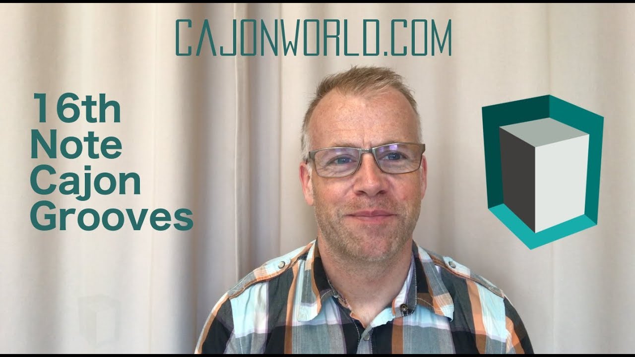 16th Note Cajon Grooves - YouTube