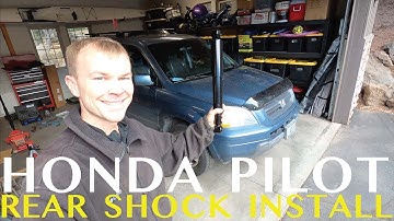 Honda Pilot Rear Shock Install DIY | 2003-2008 | 1st Gen