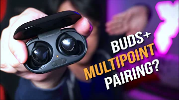 How do I connect my Samsung buds plus to multiple devices?