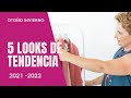 Cómo llevar las TENDENCIAS de esta temporada 5 LOOKS de otoño invierno 2021 2022