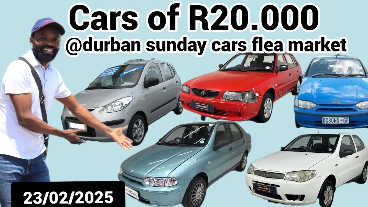 Cars For R20 000 Bargains R20.000 cars in durban sunday cars flea market 0n 23/02/2025 ...