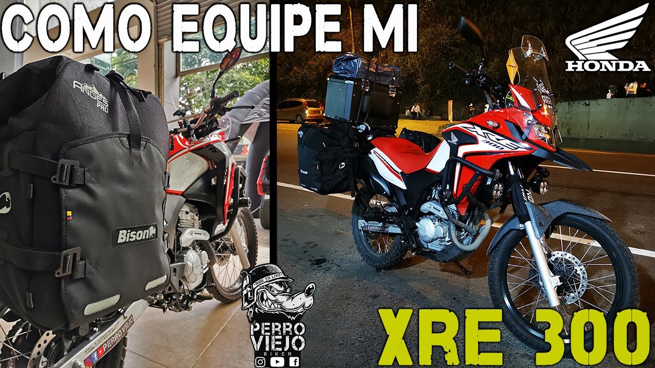LISTO para ir al fin del MUNDO!!! FULL Equipación HONDA XRE 300 ABS