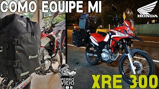 LISTO para ir al fin del MUNDO!!! FULL Equipación HONDA XRE 300 ABS