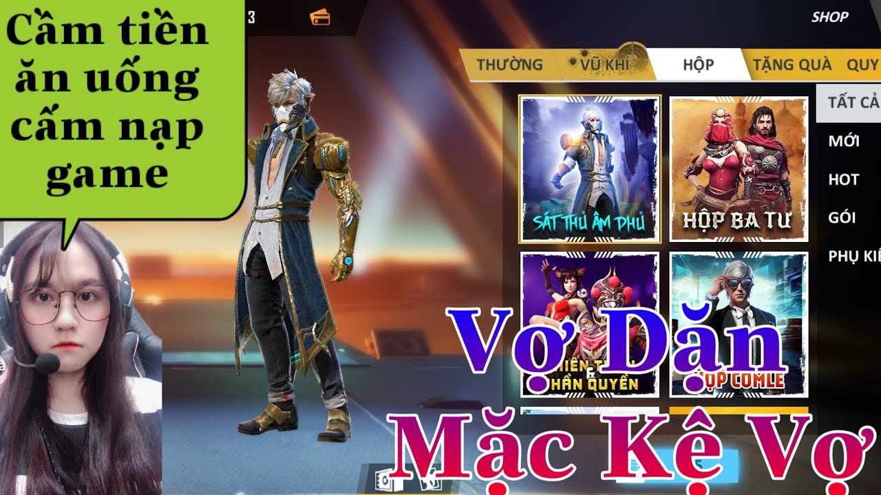 [Free Fire] Cô Ngân đi Thái Lan GAO BẠC lấy tiền vợ cho quay Sát Thủ Âm Phủ và cái kết free fire phd troll