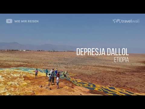 Wideo: Dallol, Etiopia: Najgorętsze miejsce na Ziemi