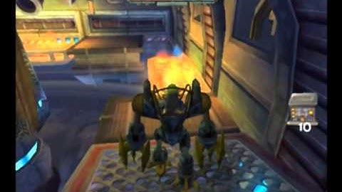 Jak 2 Renegade Walkthrough Part 27 - Crate Dropping and Facility Destruction