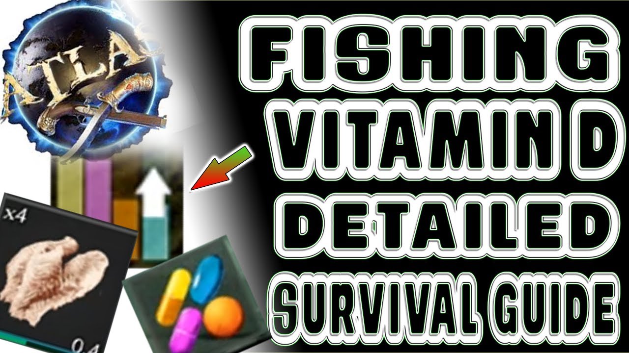 🆕 COMPLETE FISHING & Vitamin D Guide ATLAS How to Fish How to Get