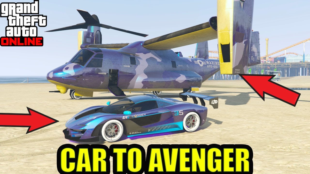 *NEW & EASY* HOW TO MAKE A MODDED AVENGER IN GTA ONLINE 1.57! (CAR TO