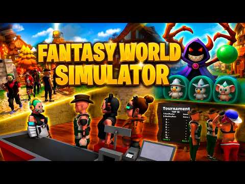 Fantasy World Simulator (Gameplay #1)