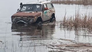 Первый заплыв дизельной нивы.