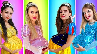Princesas Presas na Mansão | Princesas Grávidas