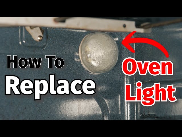 How to Replace Stuck Oven Light Bulb Cover Whirlpool Stove Model Number  WFE515S0ES0 