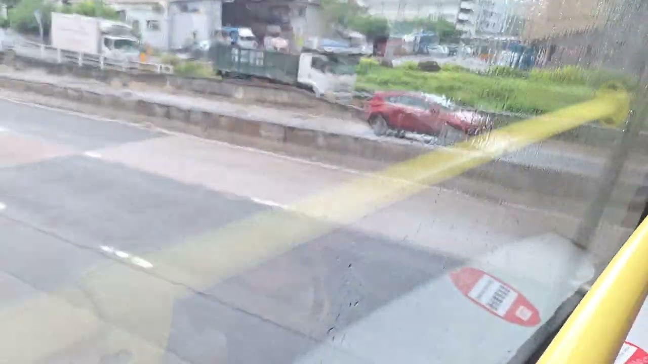 九巴SK470 68M荃灣站博愛迴旋處紅綠燈往大欖隧道轉車站SZ6683 NR93A錦綉西鐵元朗