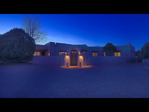 38 Wilhorse, Santa Fe, NM home video tour