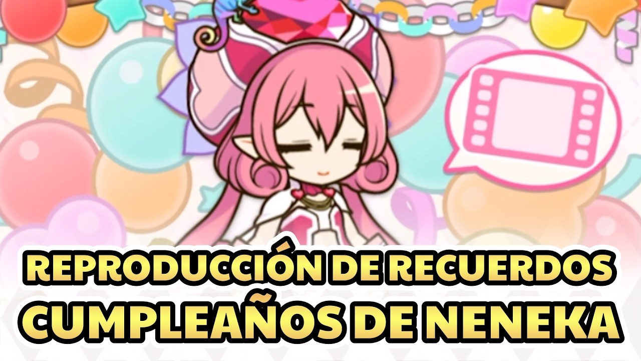 Reproducción de Recuerdos | Neneka | 24 de Marzo | Cumpleaños | Princess Connect! Re:Dive