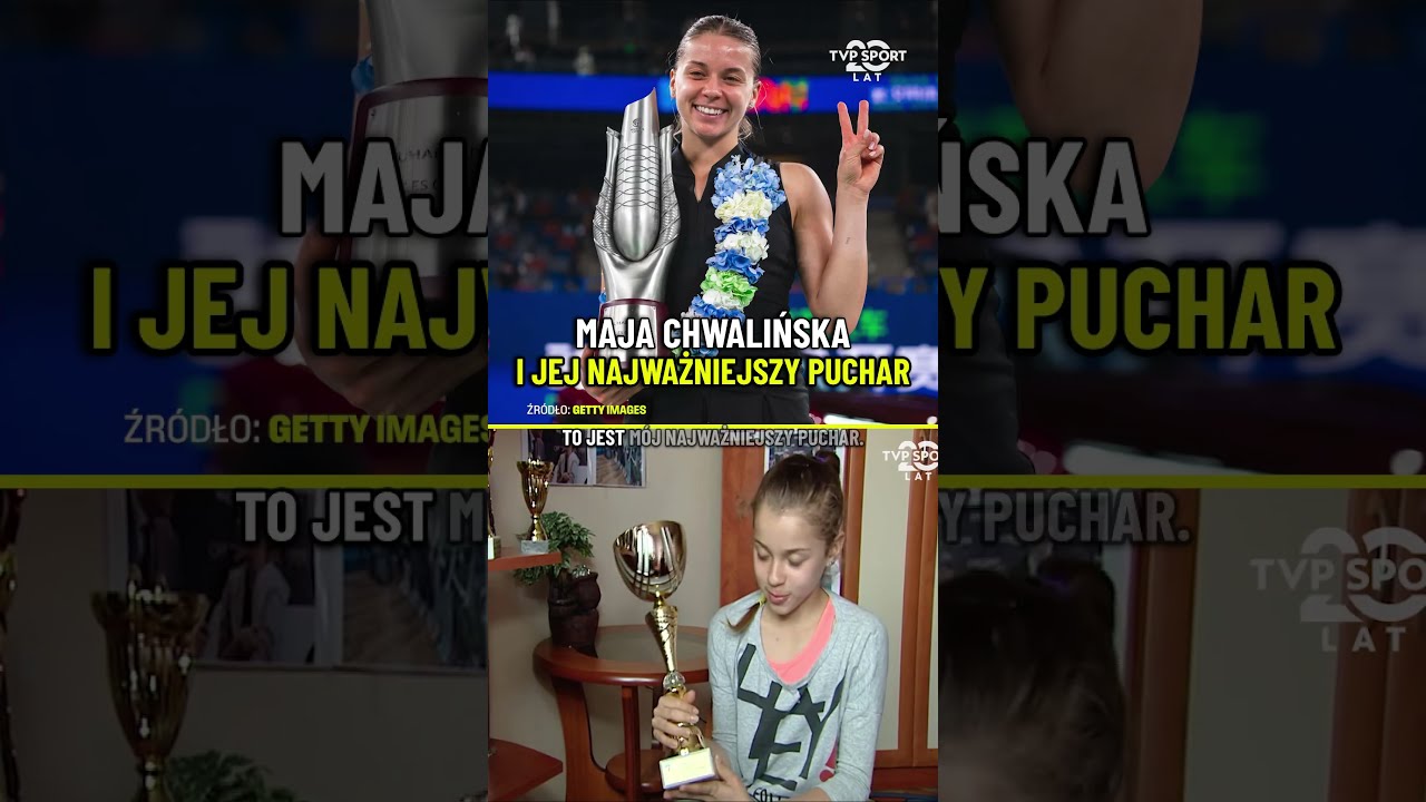 „TO JEST MÓJ NAJWAŻNIEJSZY PUCHAR”! TAK MÓWIŁA MAŁA MAJA CHWALIŃSKA #SHORTS