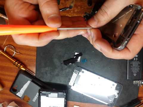Iphone4 замена кнопки Home