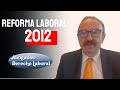 Reforma laboral de 2012