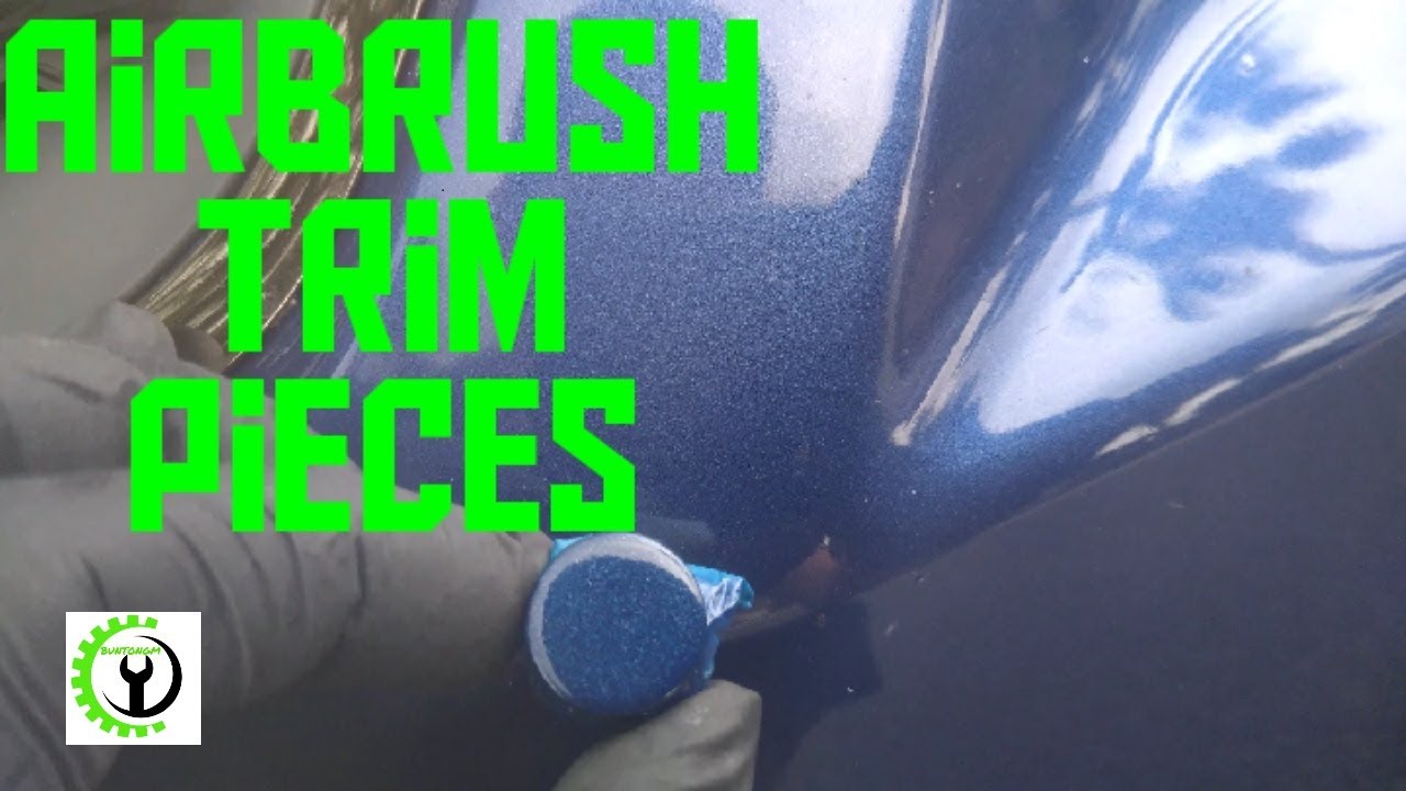 Using an Airbrush to Paint Small Trim Pieces and Covers YouTube